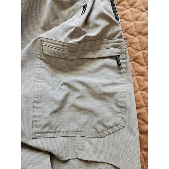 O'Neill Crossover Men's Gray Lightweight Cargo Shorts RN85773 Drawstring, Sz 38 - Picture 3 of 14